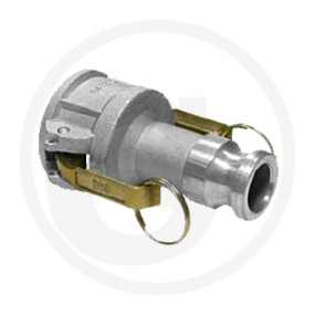 Verbingungsst Alu 6'' X 4'' M-Teil X V-T Granit