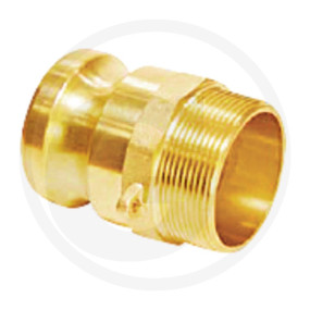 V-Teil M. Aussengewinde 1', 16Bar Messin Granit 40504050110