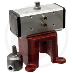 Rotations-Umschaltzylinder, Pneumatisch Granit 4056080200160