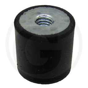 Gummi-Metall-Puffer Granit 48575-50-5