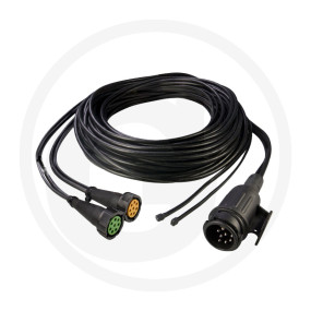 Leitungssatz 12V/13 Pol. 10M 8 Pol. Baj. Granit 504582071017