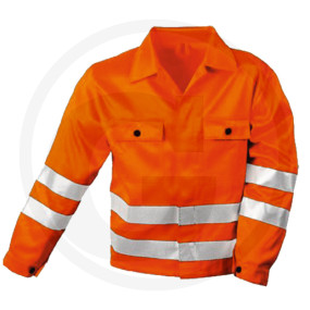 Warnschutz Jacke, Orange, Größe S Granit 5172270-S