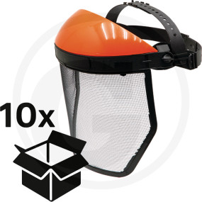 Vpe10 Gesichtsschutz M. Metallnetzvisier Granit 52470144-10