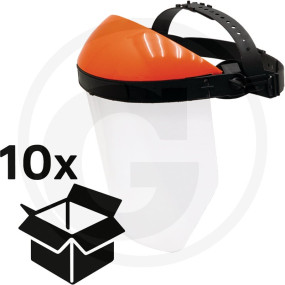 Vpe10 Gesichtsschutz M. Klarsichtvisier Granit 52470145-10