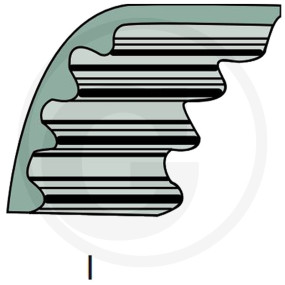 Keilriemen Granit
