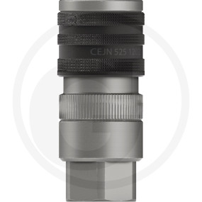 Kupplung G 1/4' Innengewinde Fkm Granit 6230000287