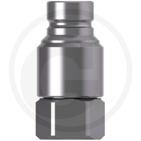 Nippel Npt 1/2'' Innengewinde Nbr Granit