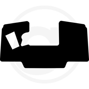 Fużmatte Velours Weidemann Granit 654950182