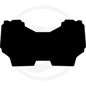 Fużmatte Gummi Lindner Granit 654950573