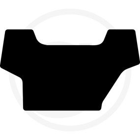 Fużmatte Gummi Valtra Granit 654950599
