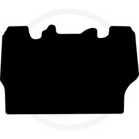 Fużmatte Gummi Valtra Granit 654950600