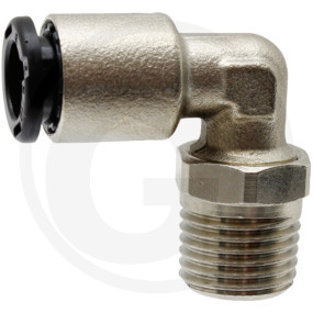 Steckkupplung 90 Grad , Drehbar 8Mm - 1 Granit 67002-0308181