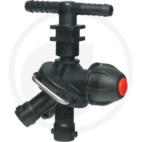 Düsenhalter 3-Fach Schlauch 13Mm Granit
