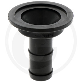 Flansch mit Schlauchnippel Granit 670BM220125BRB
