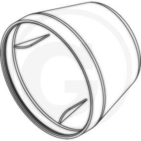 Abschlusskappe Dn125 Granit 787ROE25347