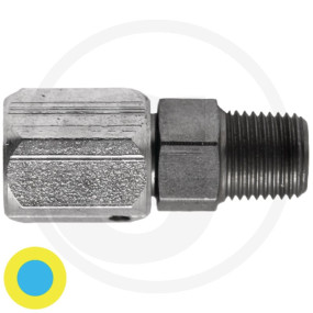 Gerade Adapter 1/2 Fs-Jic X 1/8 M-Npt Granit 81528161