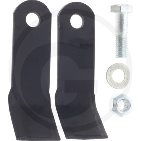 Schlegelmesser mit Befestigung Granit 822E11277