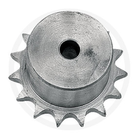 Kettenrad Einfach 1/2'' Asa 40 Z 9 Granit 837041-012-09