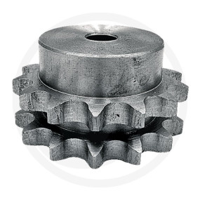Kettenrad Zweifach 1/2'' Asa 40 Z 21 Granit 837042-012-21