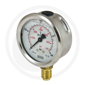 Manometer 1000 Bar 63Mm-1/4'' Granit 85000412