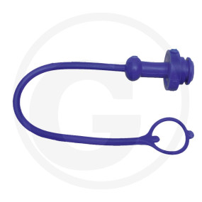 Tm1 Staubkappe Muffe Pvc Dn25 Blau Granit 86001509