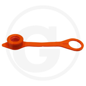 Ffh Staubkappe Stecker Pvc Dn25 Orange Granit