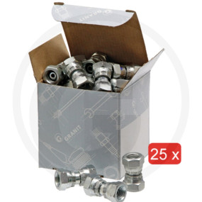 Vpe25 Adapter 3/8 Fs-Bsp X 3/8 Fs-Bsp Granit 87000420