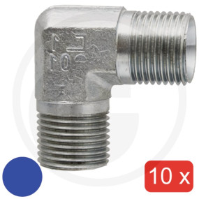 Winkeladapter 1/2 M-Bsp X 1/2 M-Bsp Ve10 Granit 87000431