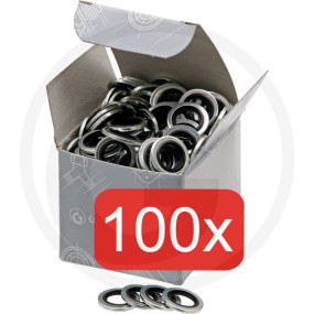 Vpe100 M 24 U-Seal-Dichtring Granit 87000514