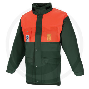 Schnittschutz-Jacke Kl. 1 Grün /Orange Granit 5242276-4
