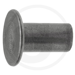 Vpe100 Halbhohlniet - Stahl 8X15 Granit 8710000805