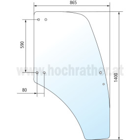 Türscheibe Granit 65032007