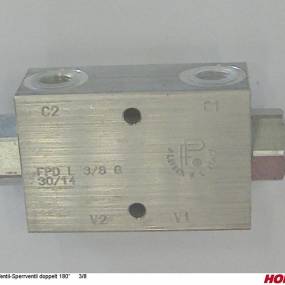 Ventil-Sperrventil Doppelt 180° 3/8 Horsch 00110312