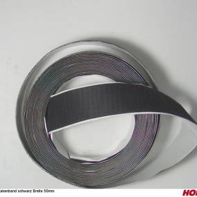 Klettband Hakenseite Schwarz Br. 50Mm Horsch 00390115