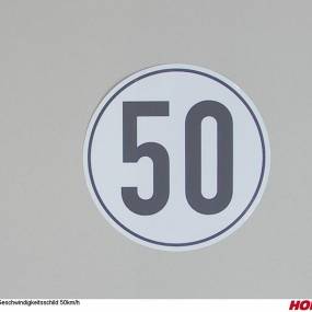 Geschwindigkeitsschild 50Km/H Aufkleber (04103319) Horsch