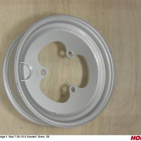 Felge F. Rad 7.50-16.6 Sonderf. Brem. 09 Horsch 23287300