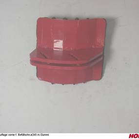 Auflage Vorne F. Befüllschn.ø245 M.gummi Horsch 23928200
