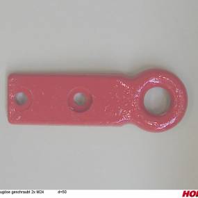 Zugöse Geschraubt 2X M24 D=50 Horsch 29211701