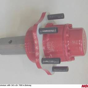 Achsstum. Ø80- 243 O.br. 7000 M.bohrung Horsch 33792101