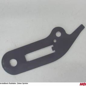 Verstellblech Radhalter. Zinken Sprinter Horsch 35150703