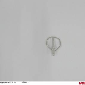 Klappsplint D= 3.8X 20 Rübig Horsch 00170092