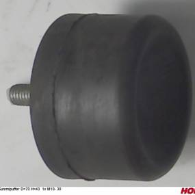 Gummipuffer D=70 H=40 1X M10- 27 Horsch 00200187