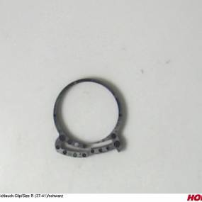 Schlauch-Clip/Size R/Schwarz Horsch 00210237