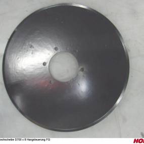 Sechscheibe 700×8,0 Gerade/Glatt 6L Horsch