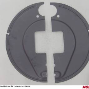 Ankerblech Kpl. für Laufachse M. Bremse Horsch 00310748