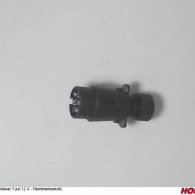 Stecker 7 Pol 12 V Flachst. 2 Kabel Ausg Horsch 00340995