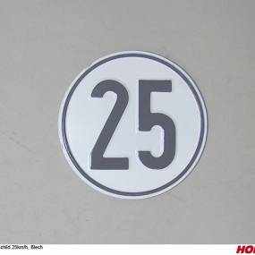 Schild 25Km/H (Aluminium) Horsch 00380869