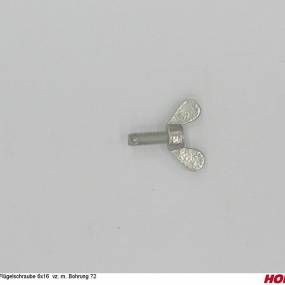 -Flügelschraube 6X16 Vz. M. Bohrung Ø2 Horsch 01503104