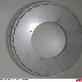 Blech 350X 350X 2.5 V2A 26+4Xm6 Horsch 01554601