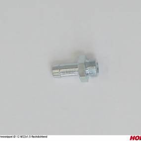 Pressnippel Ø 12 M22X1,5 Flachdichtend Horsch 04003838